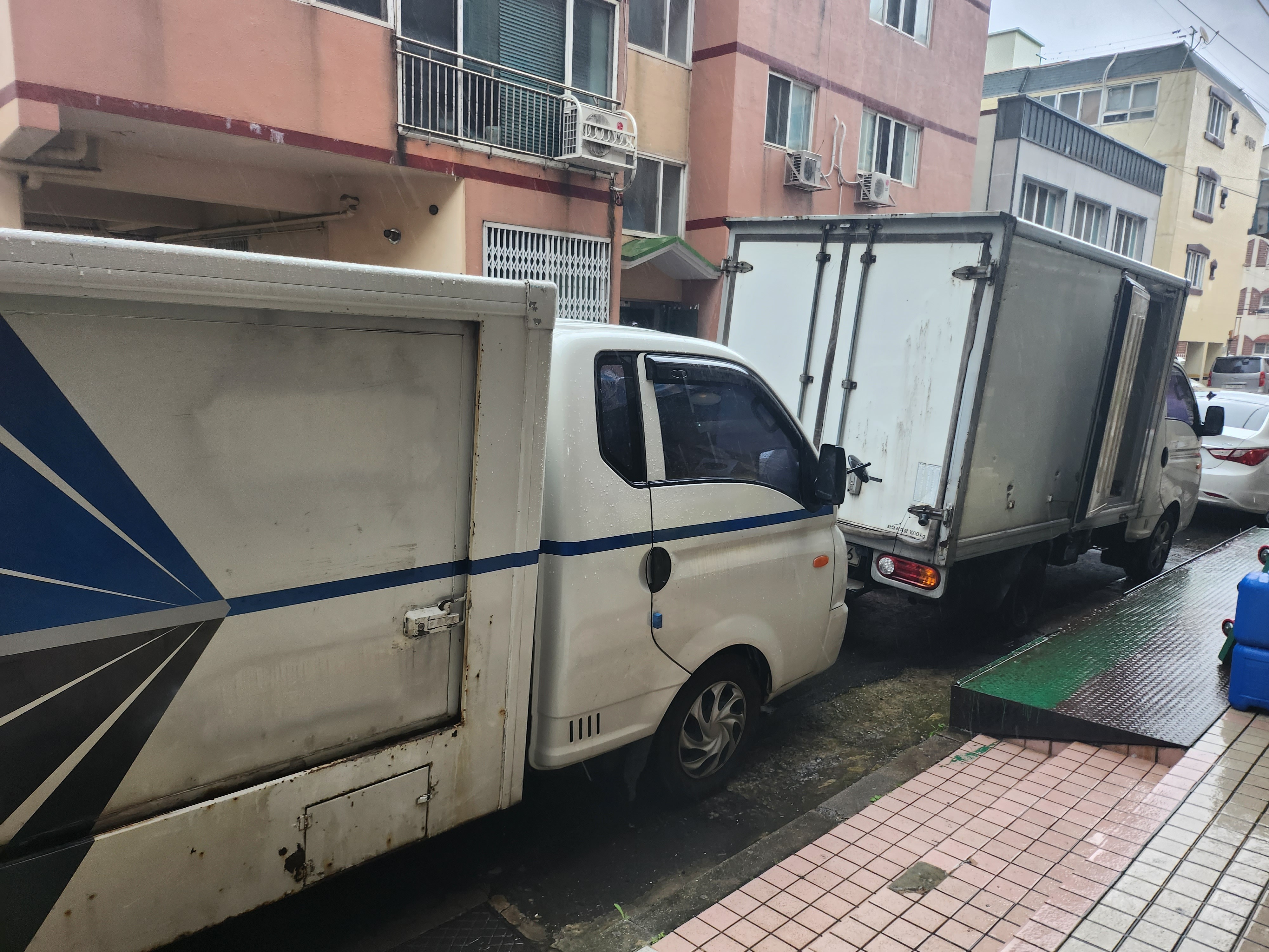창원 소답동 2층 하수구 고압세척 현장