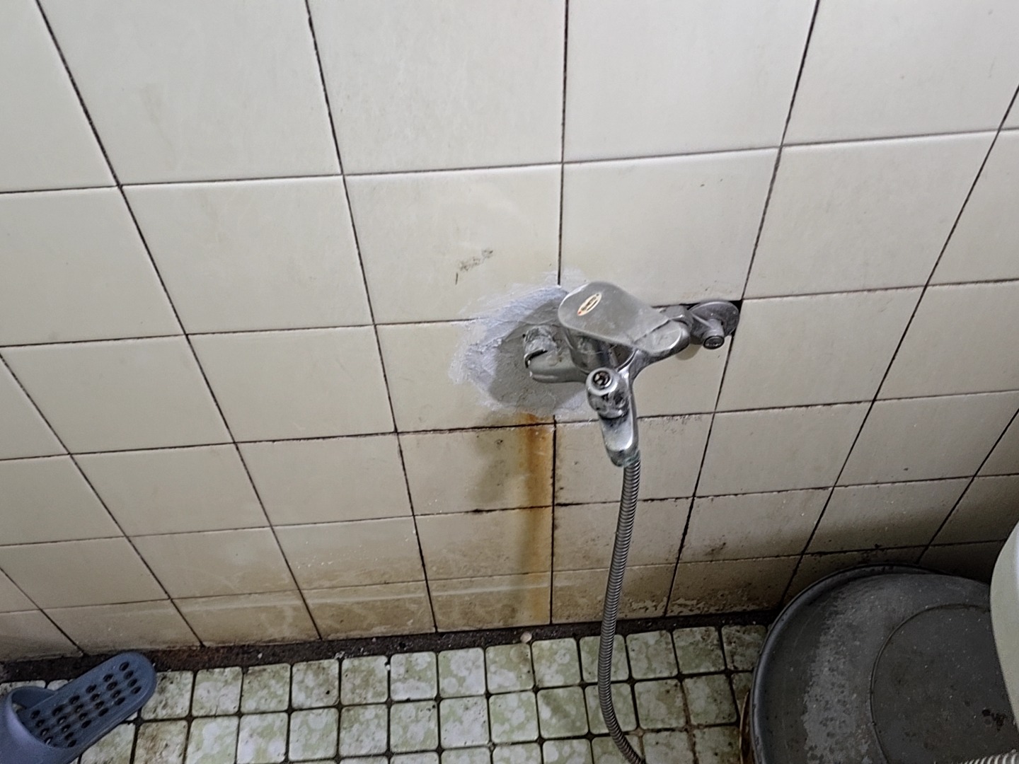 해운대 재송동 욕실 수전 복구 후 누수 재검사